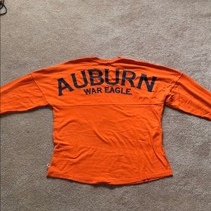 Orange Auburn War Eagle Long Sleeve Shirt